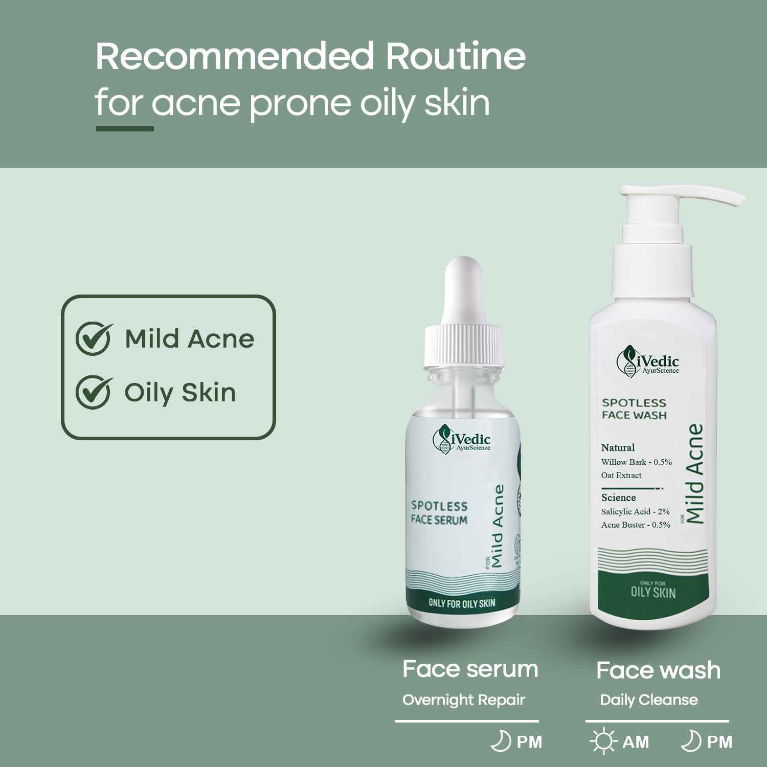 Recommended Product for Acne Prone Oily Skin