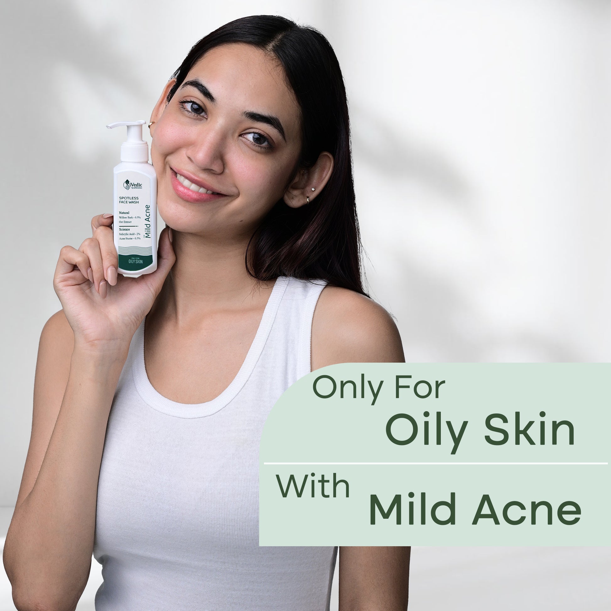 Only For Oily Skin With Mild Acne