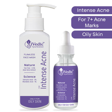 Acne End Combo of Facewash Cleanser and Serum (Only For Oily Skin with Intense Acne)