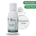Trial Pack - Facewash for Dry Skin(Wheatish Tone)