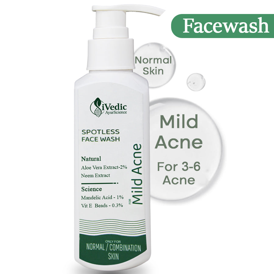 Facewash Trial Pack For Normal Skin With Mild Acne For 3-6 Acne