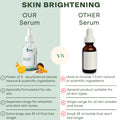 Skin Brightening - Our Serum VS Other Serum