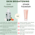 Skin Brightening - Our Facewash VS Other Facewash