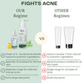 Fights Acne - Our Regime Vs Other Regime