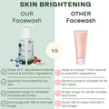 Skin Brightening - Our Facewash VS Other Facewash