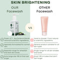 Skin Brightening - Our Facewash VS Other Facewash