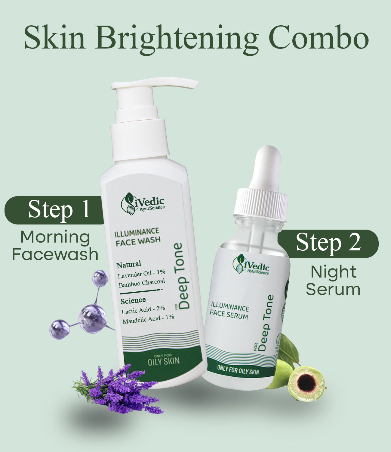 Skin Brightening Combo Steps