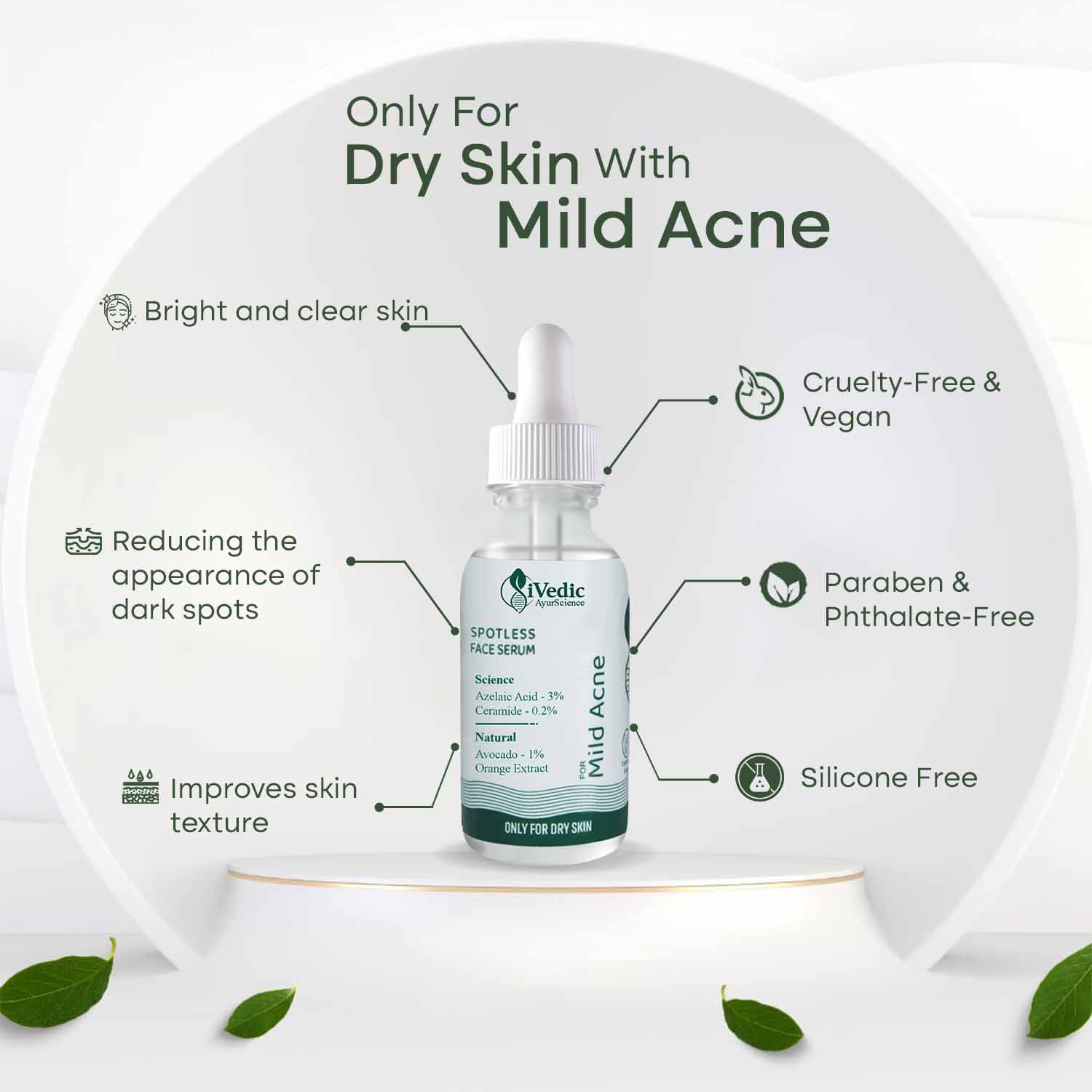 Only For Dry Skin With Mild Acne