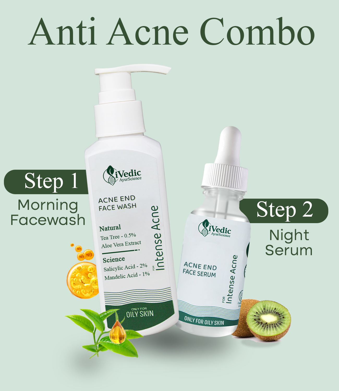 Anti Acne Combo Steps