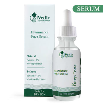 Skin Brightening Serum ( 10% Niacinamide, 2% Squalene & Betaine 2% ) Removes Tan For Even Skin Tone