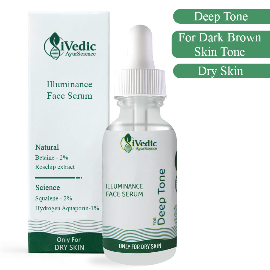 Skin Brightening Serum (1% Hydrogen Aquaporin, 2% Squalene & Betaine 2%) Removes Tan For Even Skin Tone