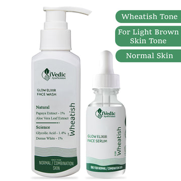 Wheatish Tone For Light Brown Skin Tone(Normal Skin)