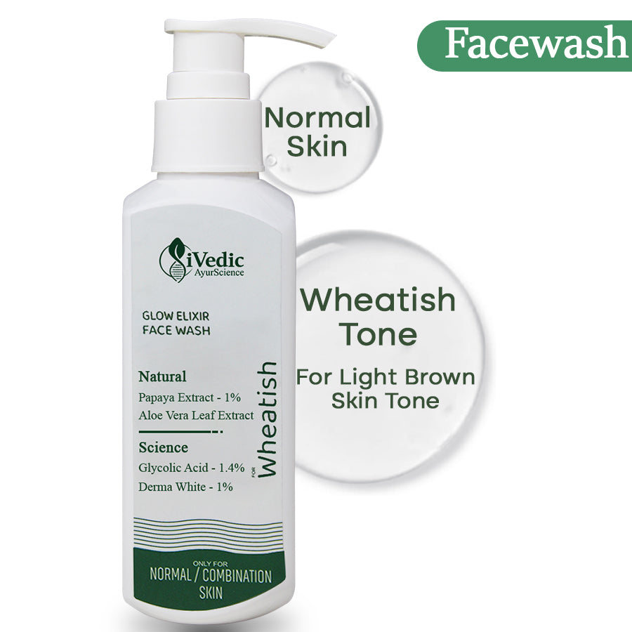 Facewash Normal skin (Wheatish Tone for Light Brown Skin Tone)