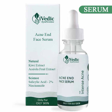 Intense Anti Acne Serum ( 2% Salicylic Acid & Kiwi Extract ) for Blackheads & Open pores