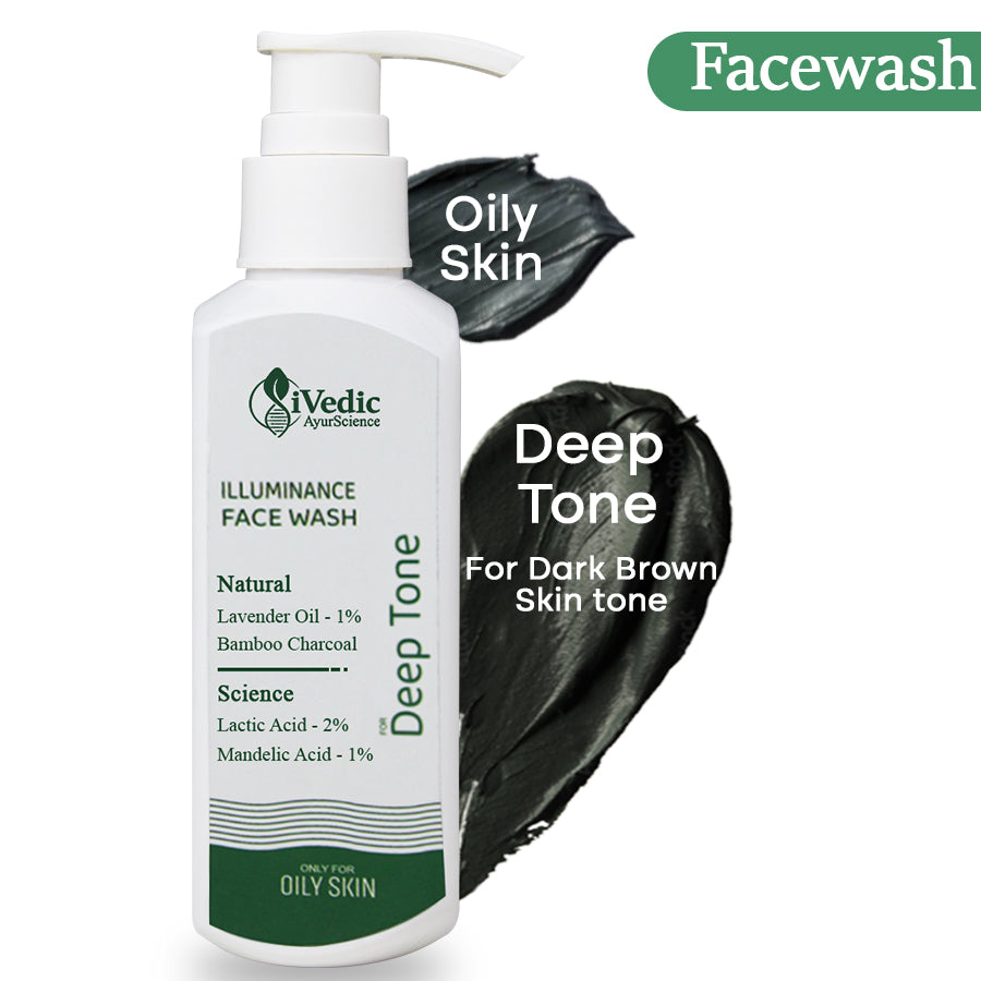 Facewash Oily Skin Vs Deep Tone (For Dark Brown Skin Tone)