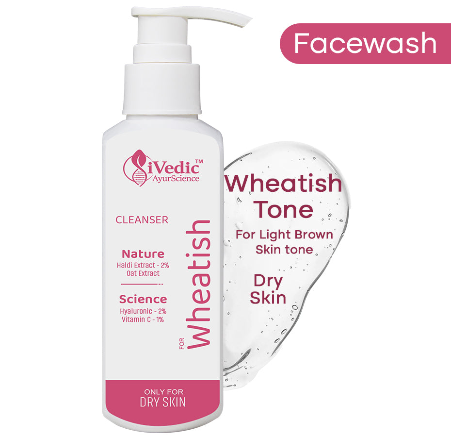 Skin Brightening Face Wash Cleanser (2% Hyaluronic Acid, 0.2% Vitamin C & 2% Haldi Extract ) Removes Tan For Even Skin Tone