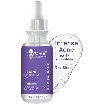 Intense Anti Acne Serum (4% Azelaic Acid, 3% Alpha Arbutin & 0.5% Wheat Protien) for Open pores & Blackheads