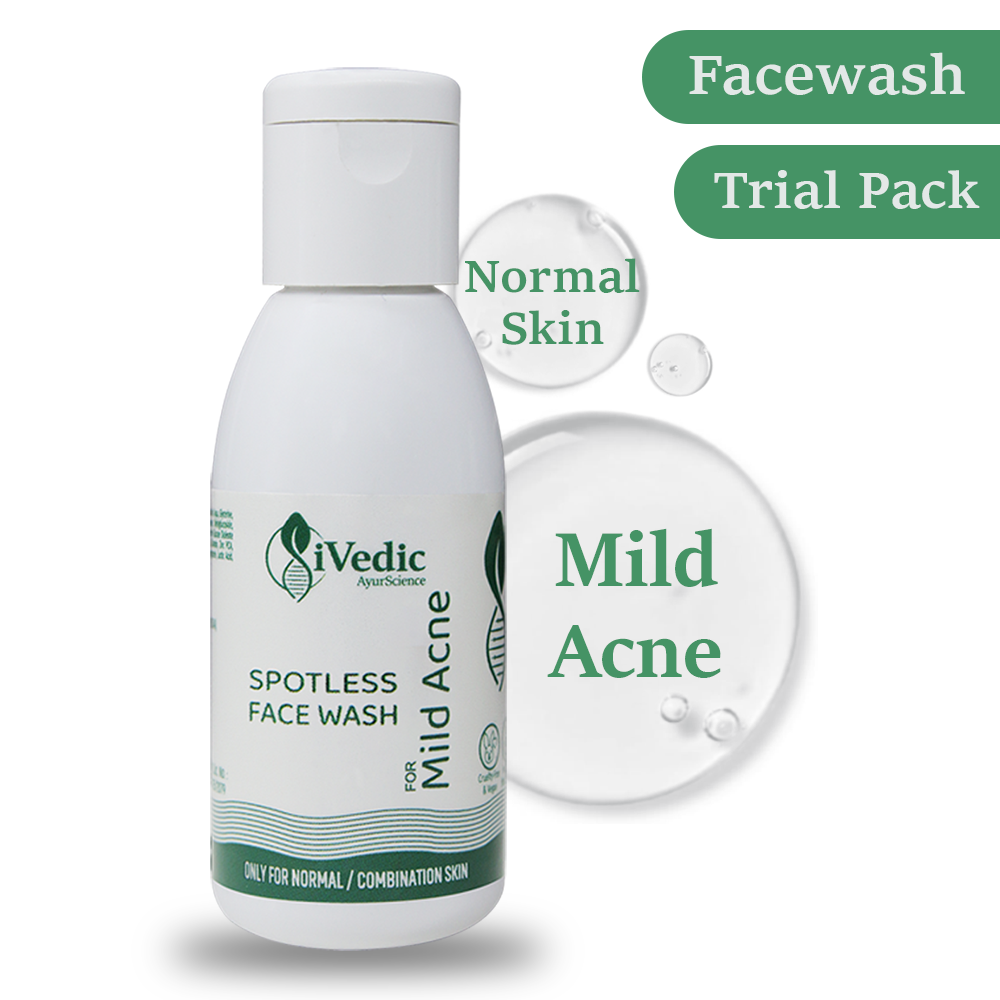 Spotless Anti Acne Face Wash Cleanser (Only For Normal Skin with Mild Acne) 25 ml Trial Pack