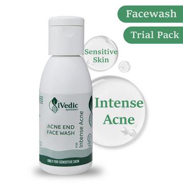 Acne End Face Wash Cleanser (Only For Sensitive Skin with Intense Acne) 25 ml Trial Pack